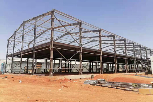 Sudan warehouse installation site