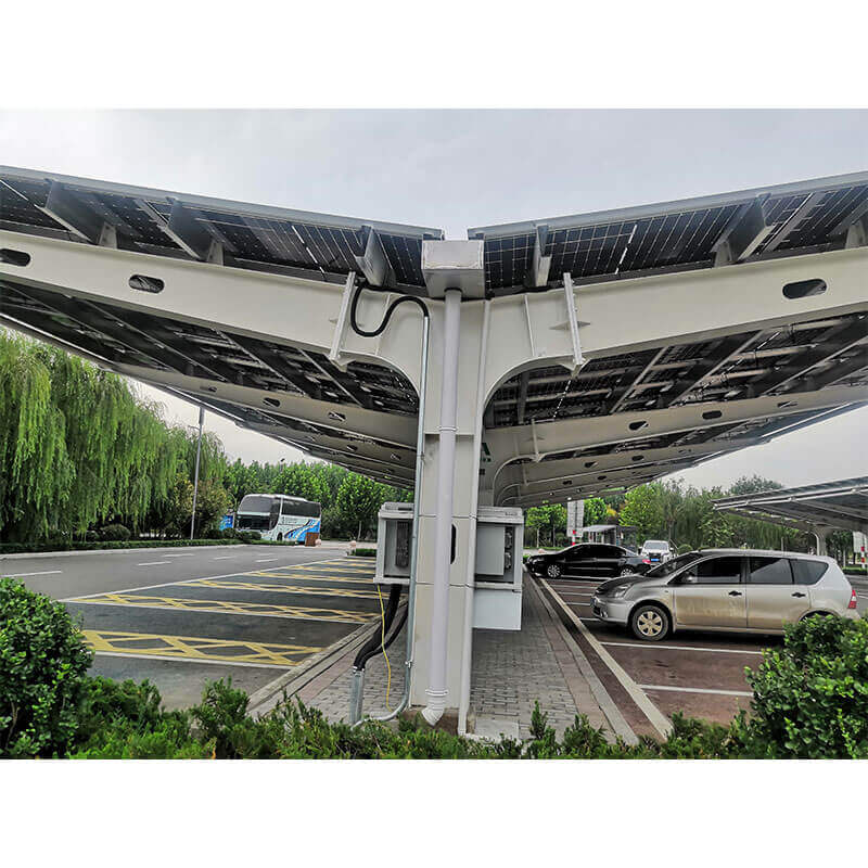 Carport with Solar Panel