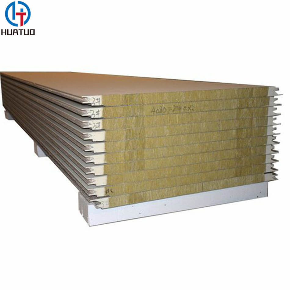 Rock Wool + PU Sandwich Panel